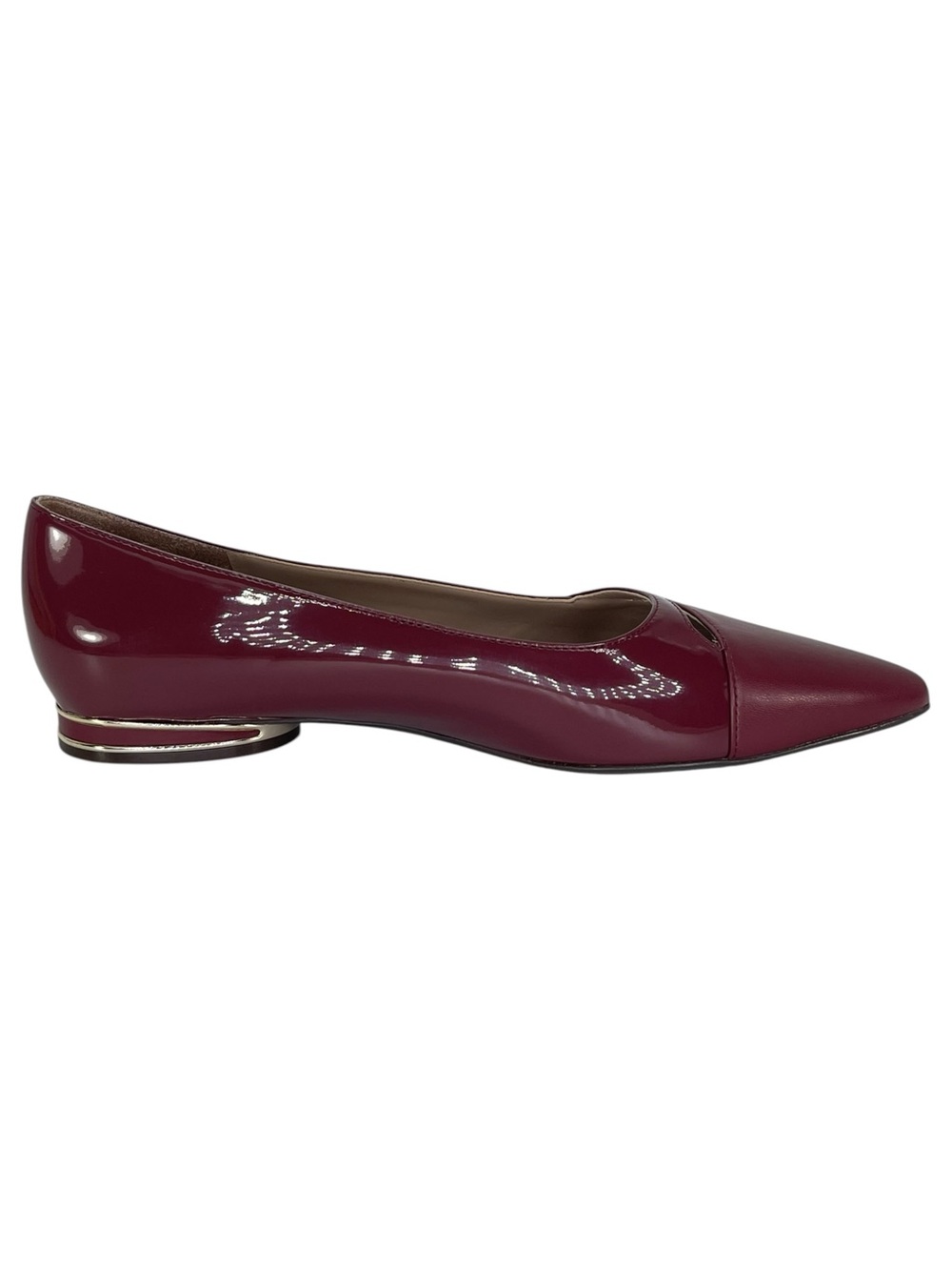 Naturalizer Bria Cranberry Faux Leather Womens Flats Size 8.5M - Picture 5 of 11